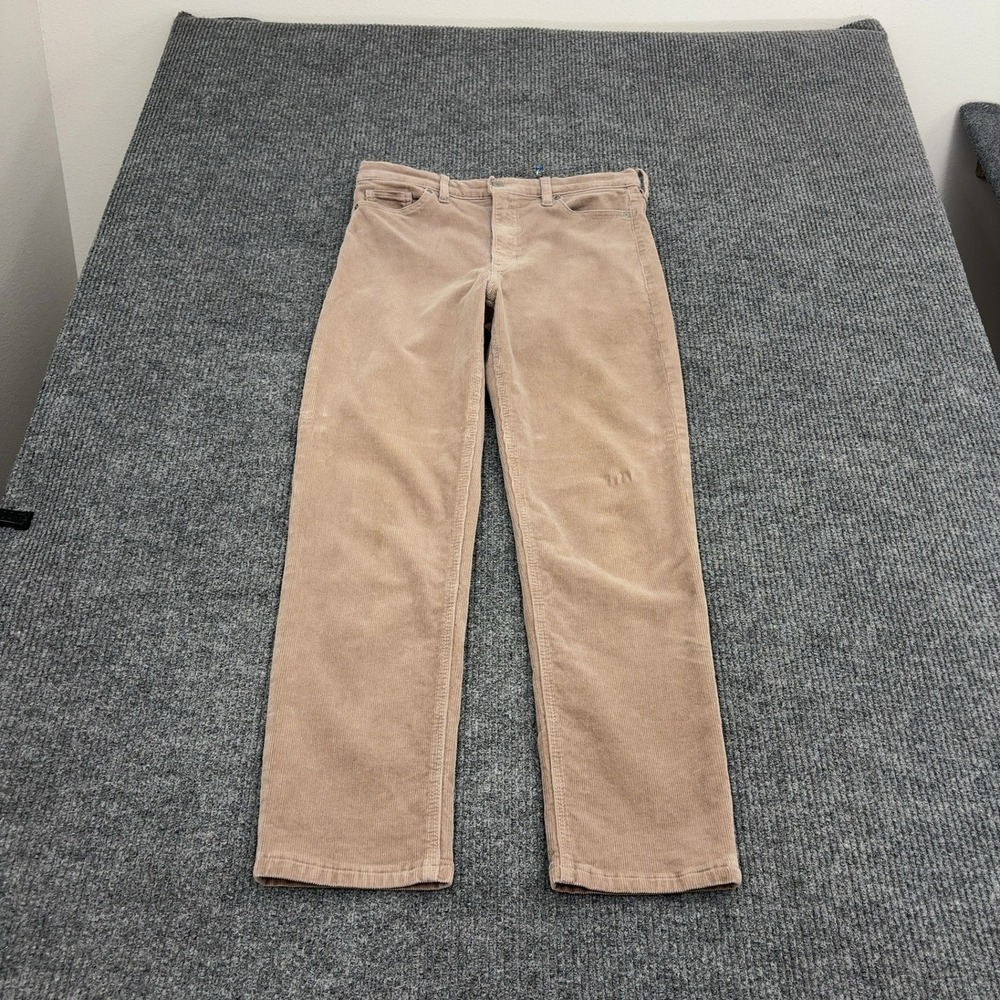Banana Republic Pants Womens 29 Tan Corduroy High Rise Straight Casual Classic